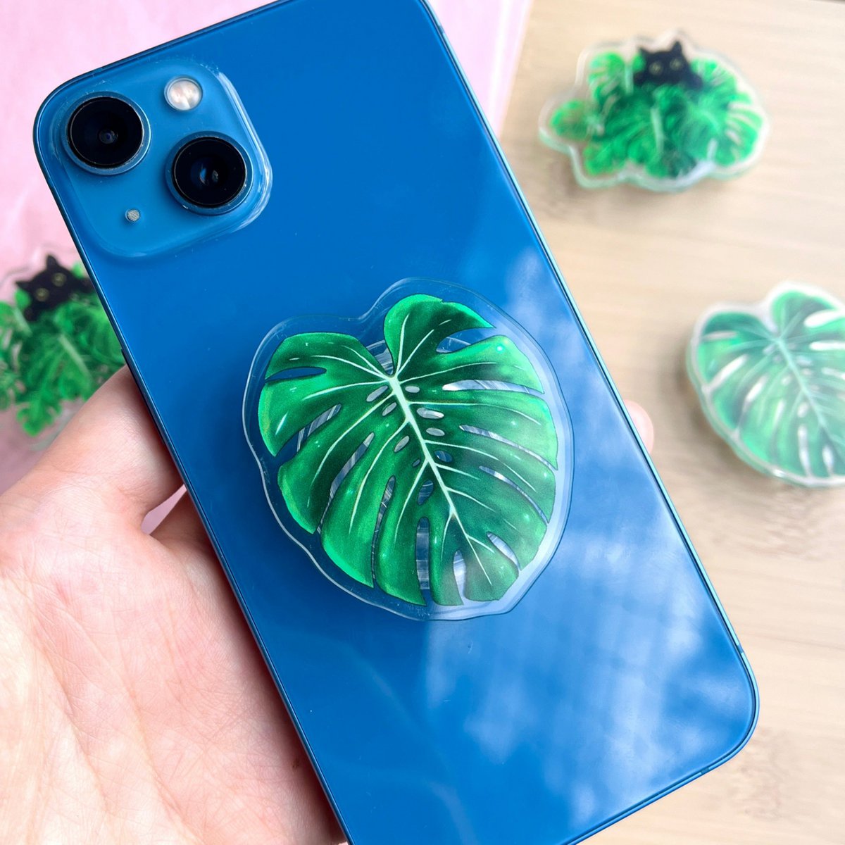 Phone Buddy - Monstera