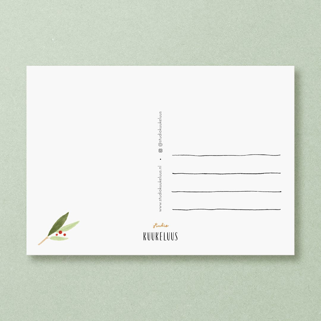 Postkaart - Puttertje