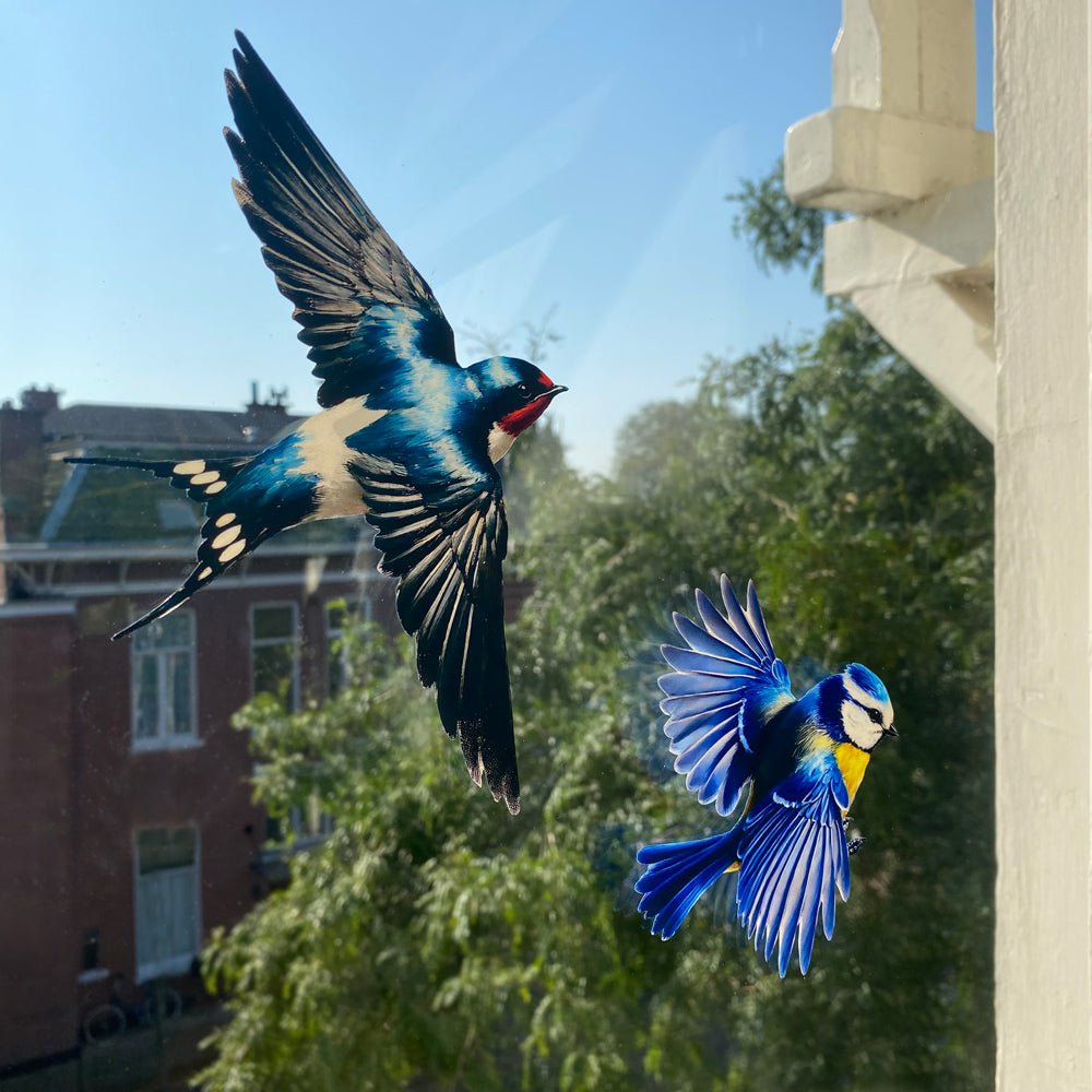 Raamstickers - Vogels