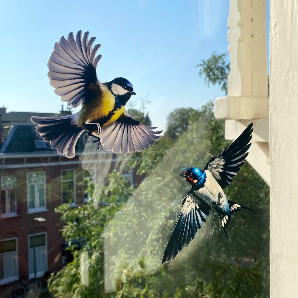 Raamstickers - Vogels