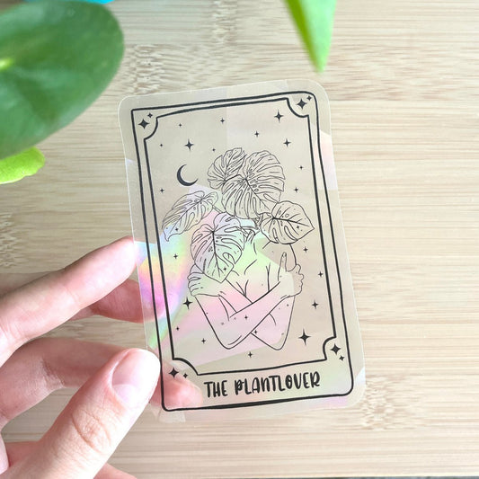 Regenboog Sticker - Tarot The Plantlover