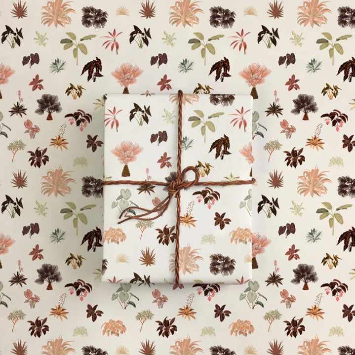 Cadeaupapier - Tropical Cream