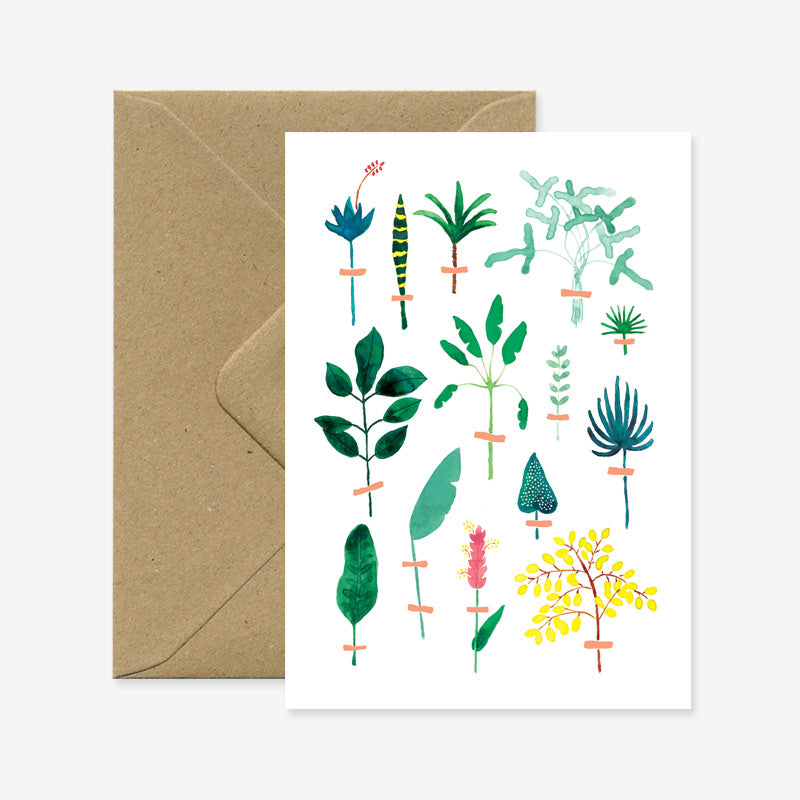 Kaart - Herbier Exotique
