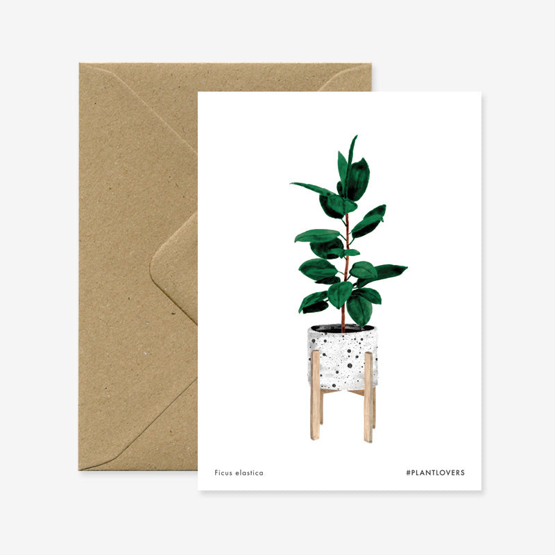 wenskaart ficus
