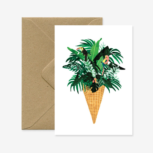 Kaart - Ice Cream Jungle