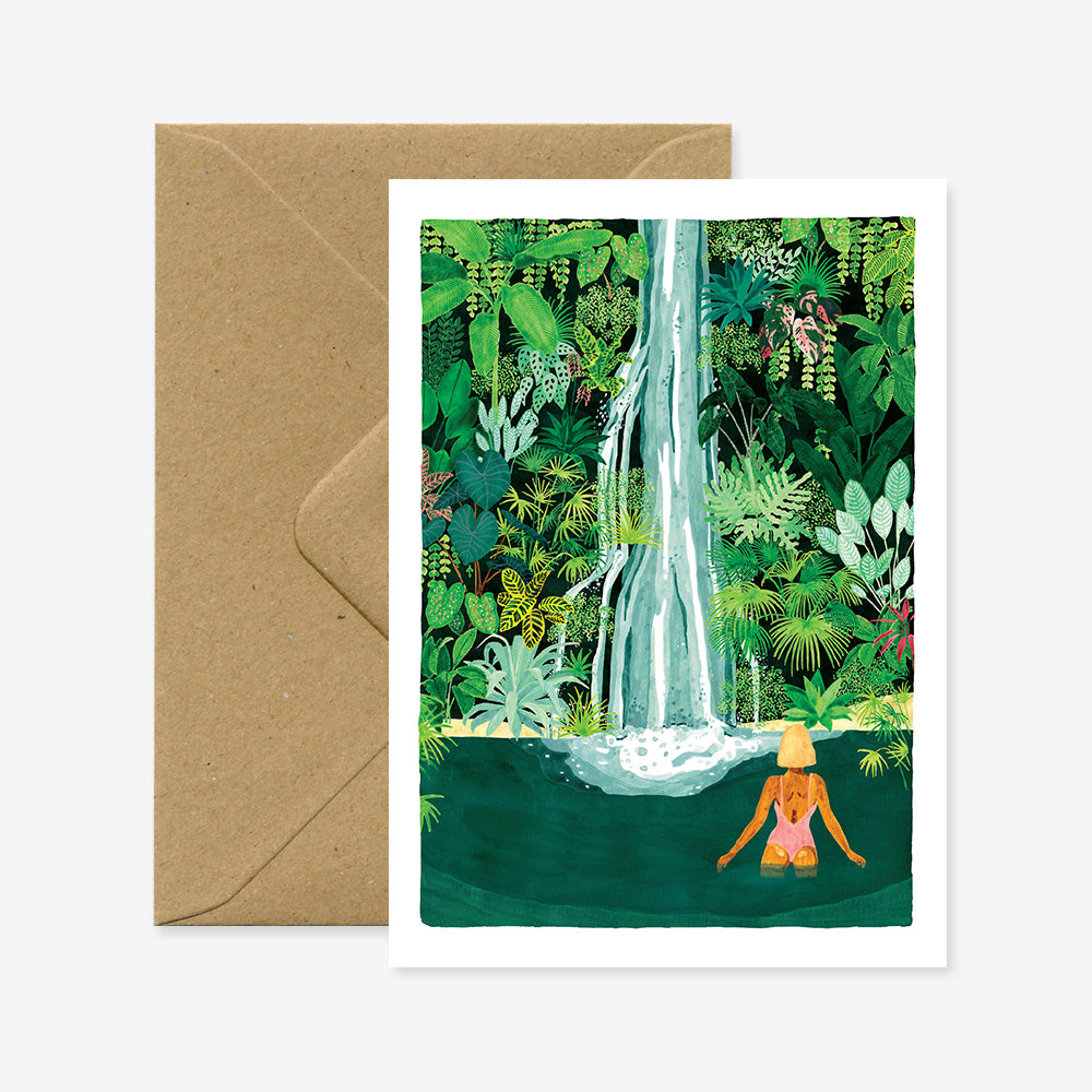 Card - Waterfall