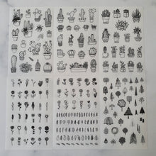 Load image into Gallery viewer, Sticker Sheets B&amp;W
