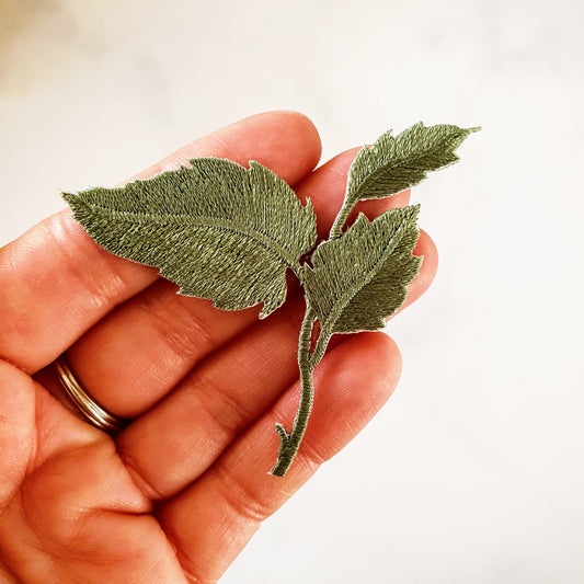 Strijkapplicatie planten plantlovers iron on patch