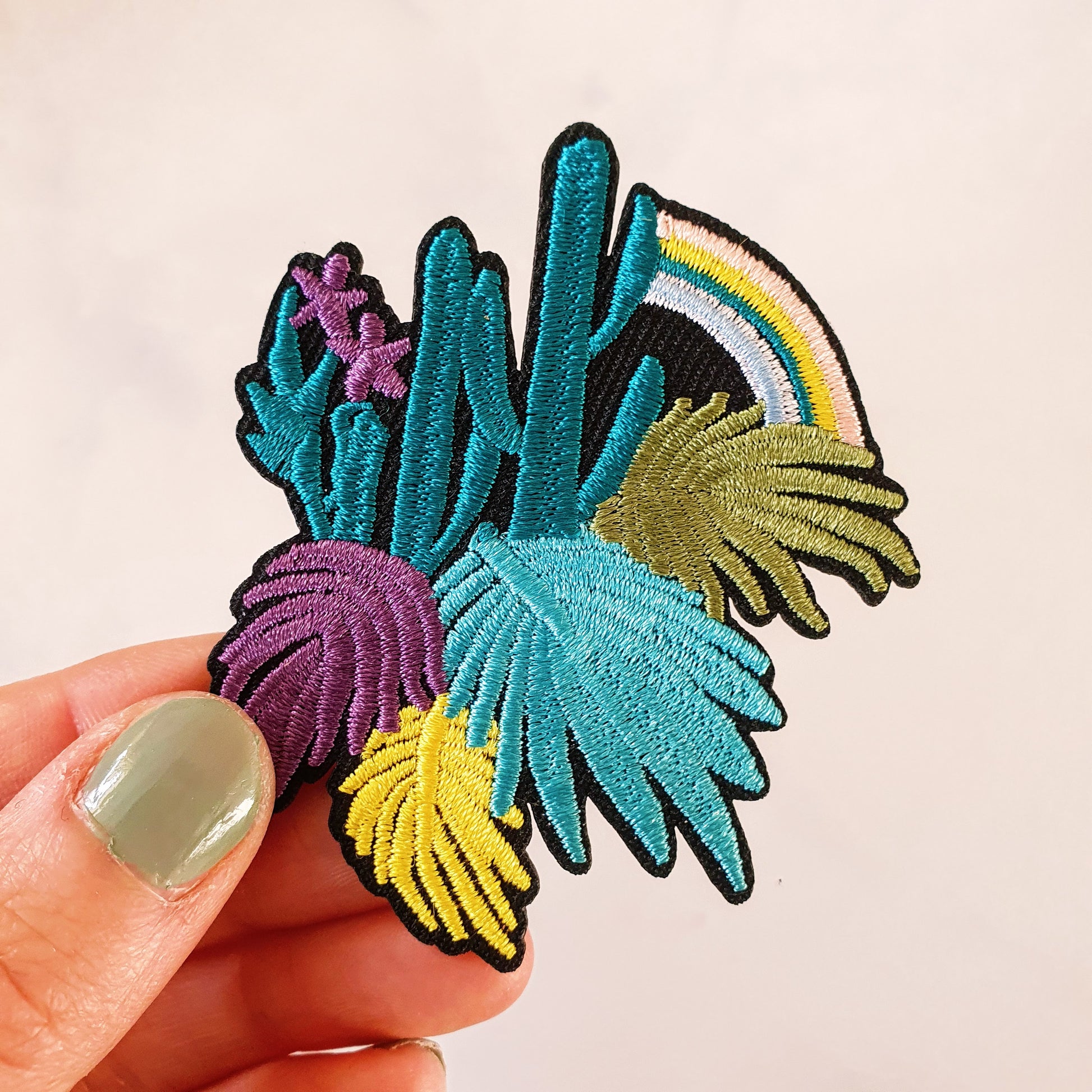 Strijkapplicatie planten plantlovers iron on patch