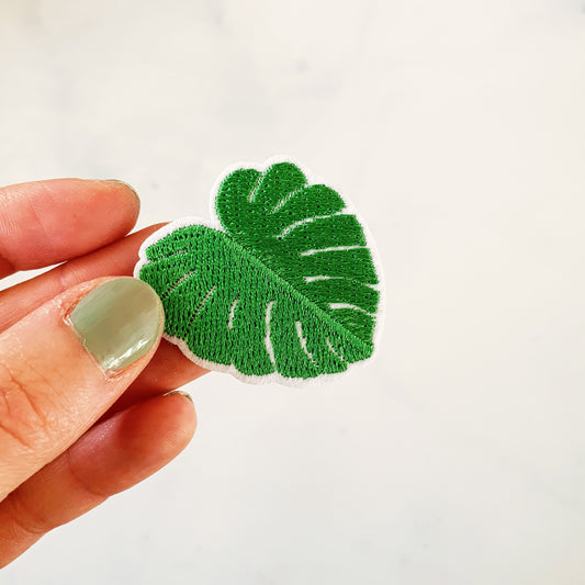 Strijkapplicatie planten plantlovers iron on patch