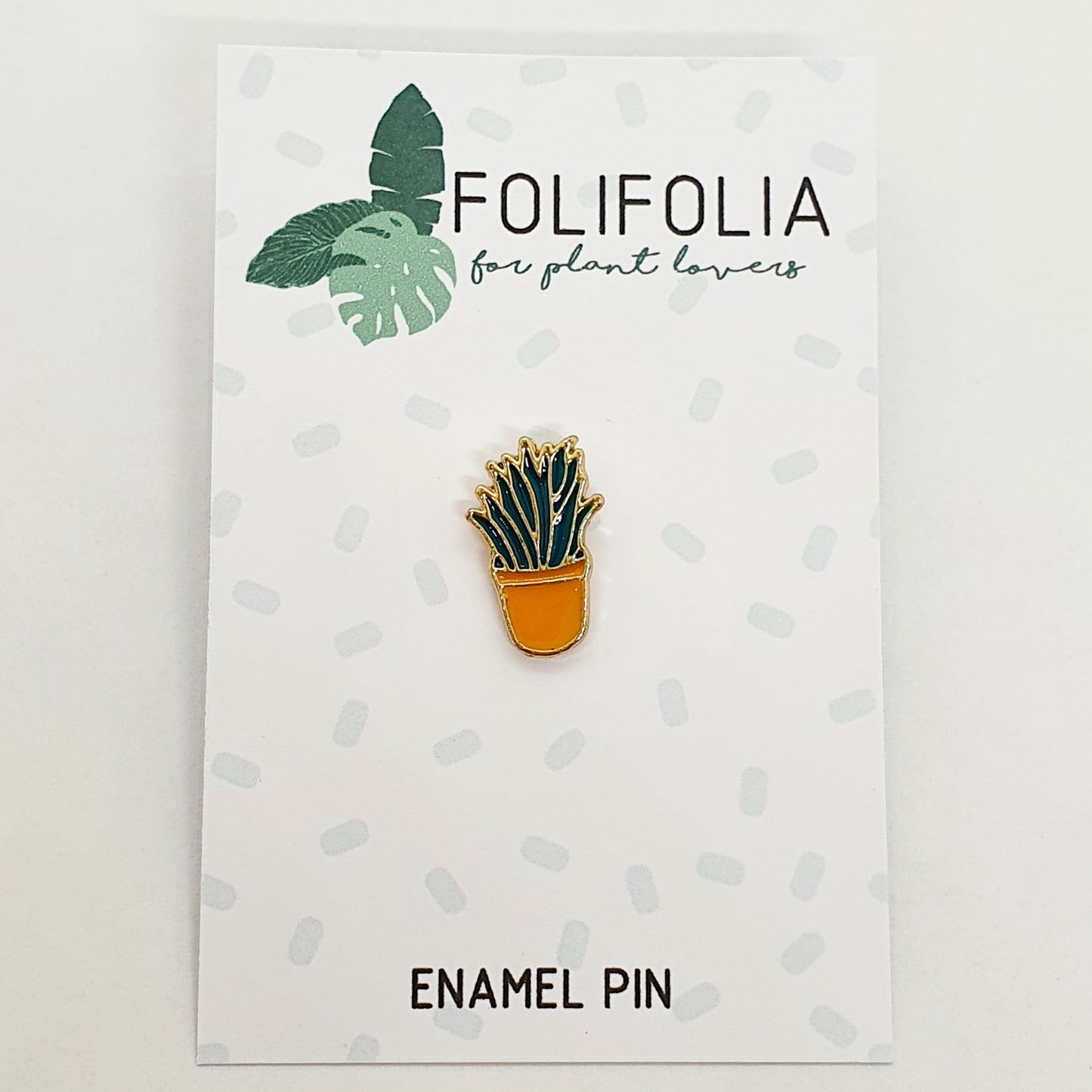 Pin - Oranje Plant