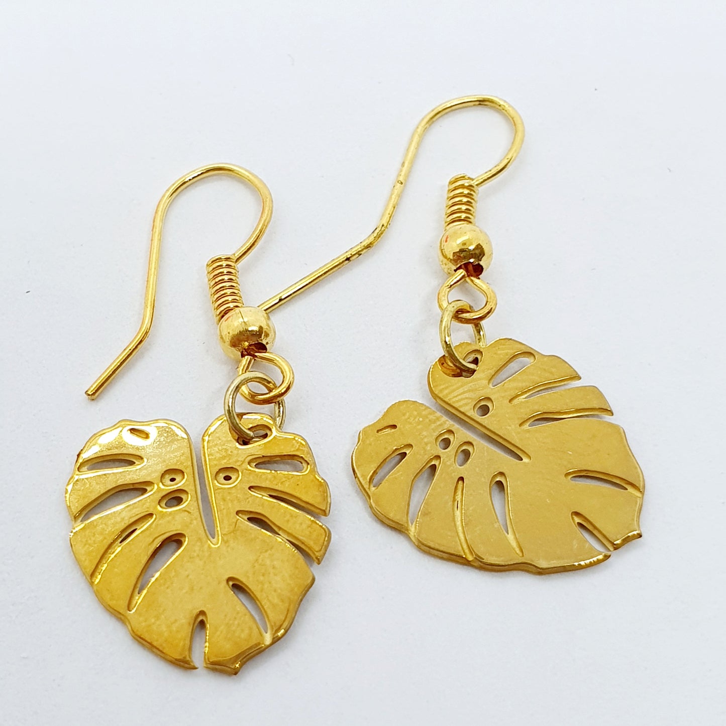 Monstera Oorringen - Goud