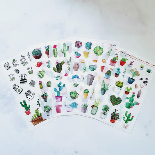 Stickervellen - Vetplanten