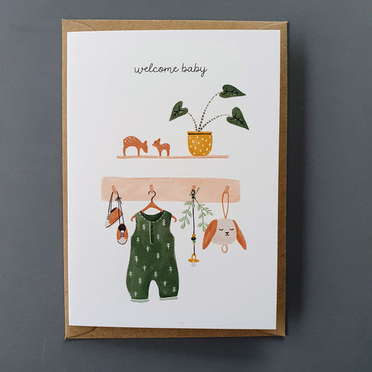 Kaart - Welcome Baby