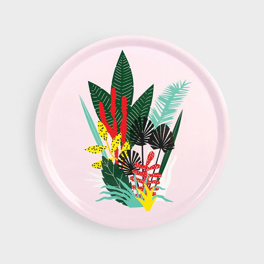 plateau dienblad botanisch roze planten plant love