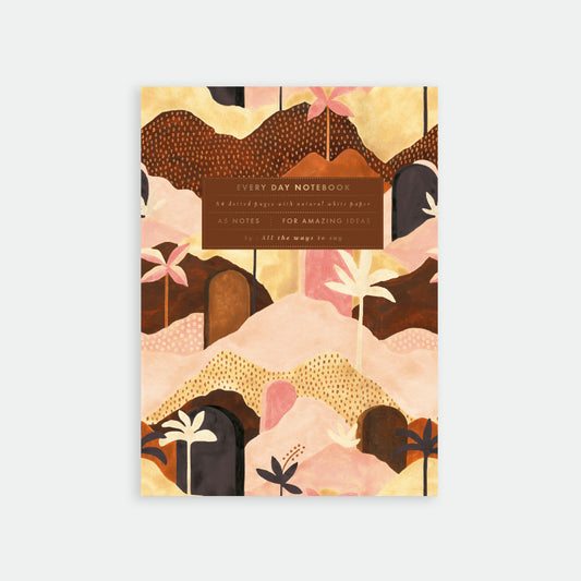 Notitieboek A5 - Californian Desert
