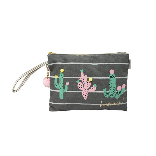 Tasje met Rits - Cactus