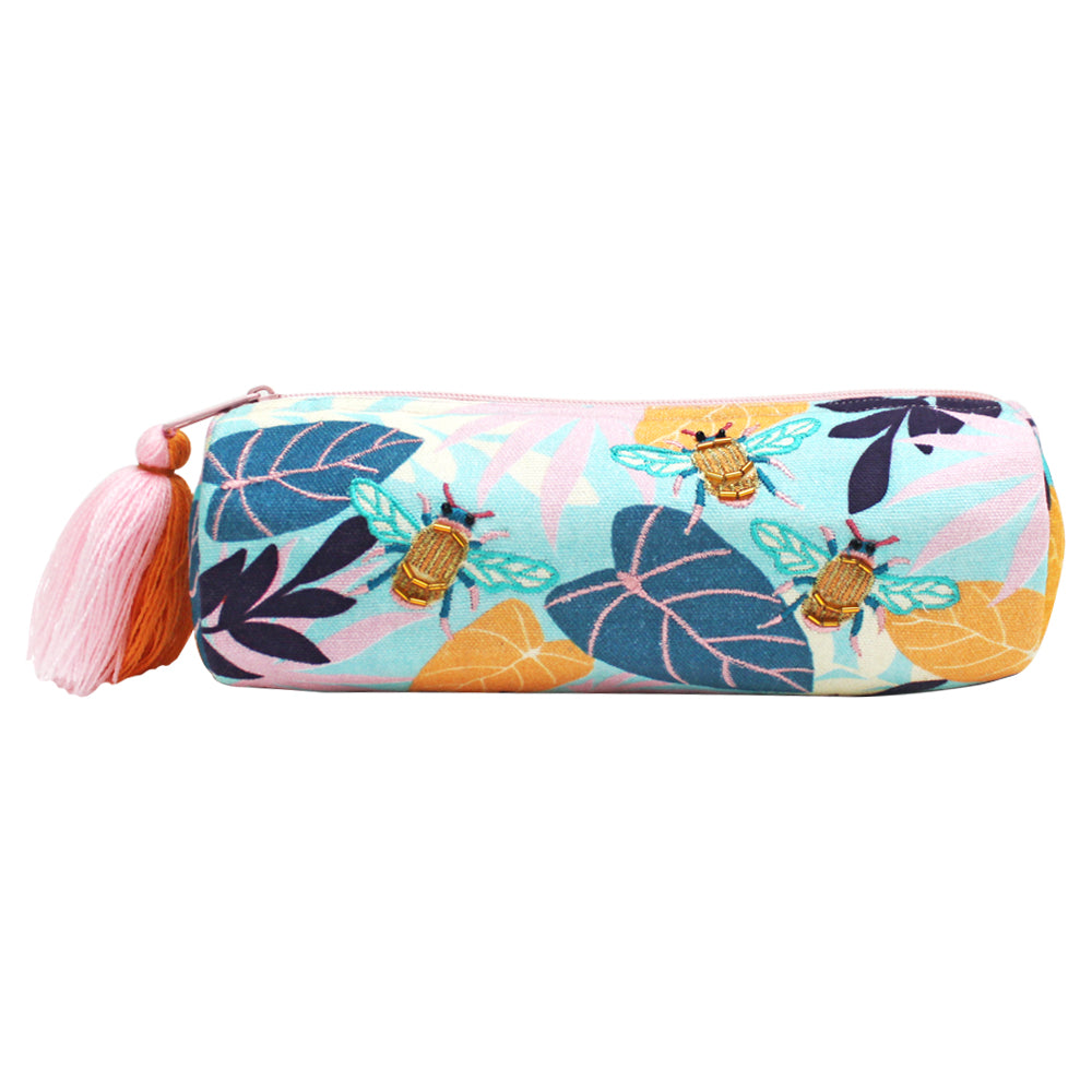 Luxury Bee Barrel Pouch