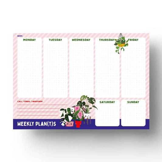 Weekplanner - Weekly Plan(t)s