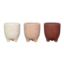 Load image into Gallery viewer, Speckled Leggy Planter - Small
