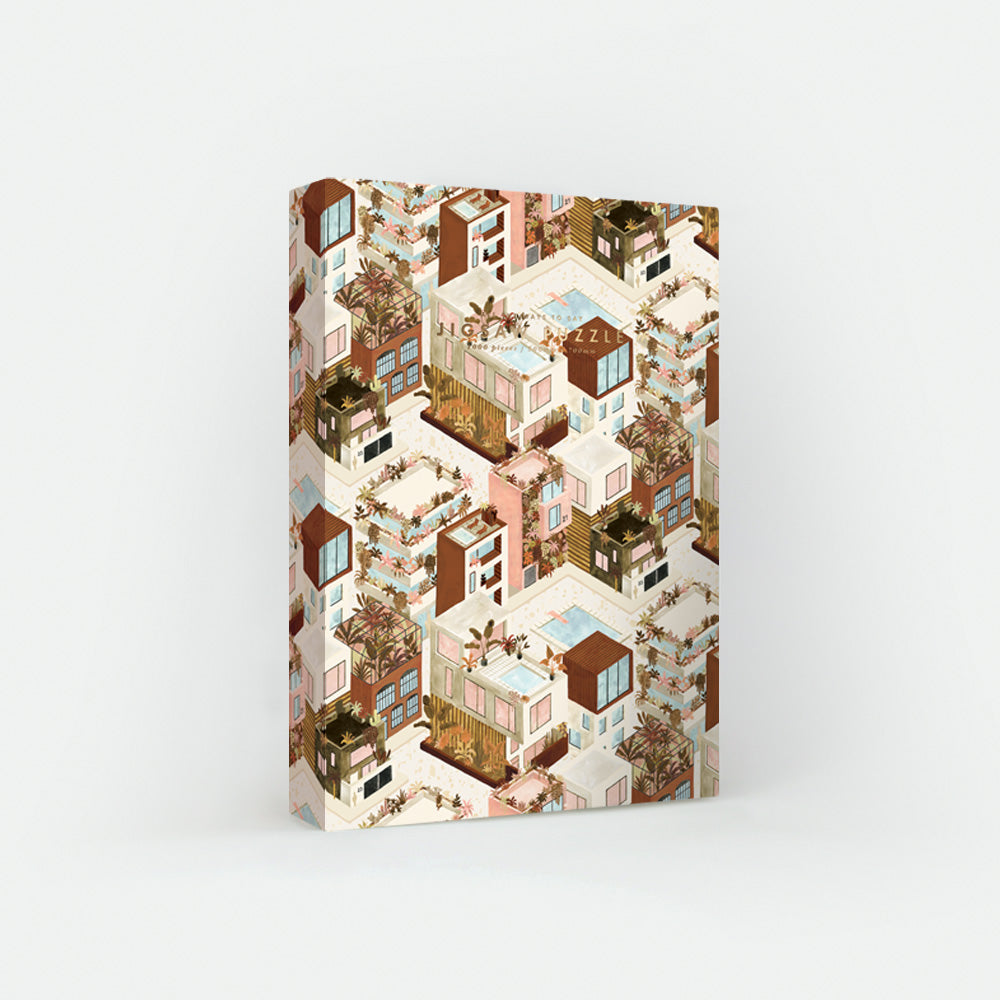 Puzzle - City Terracotta