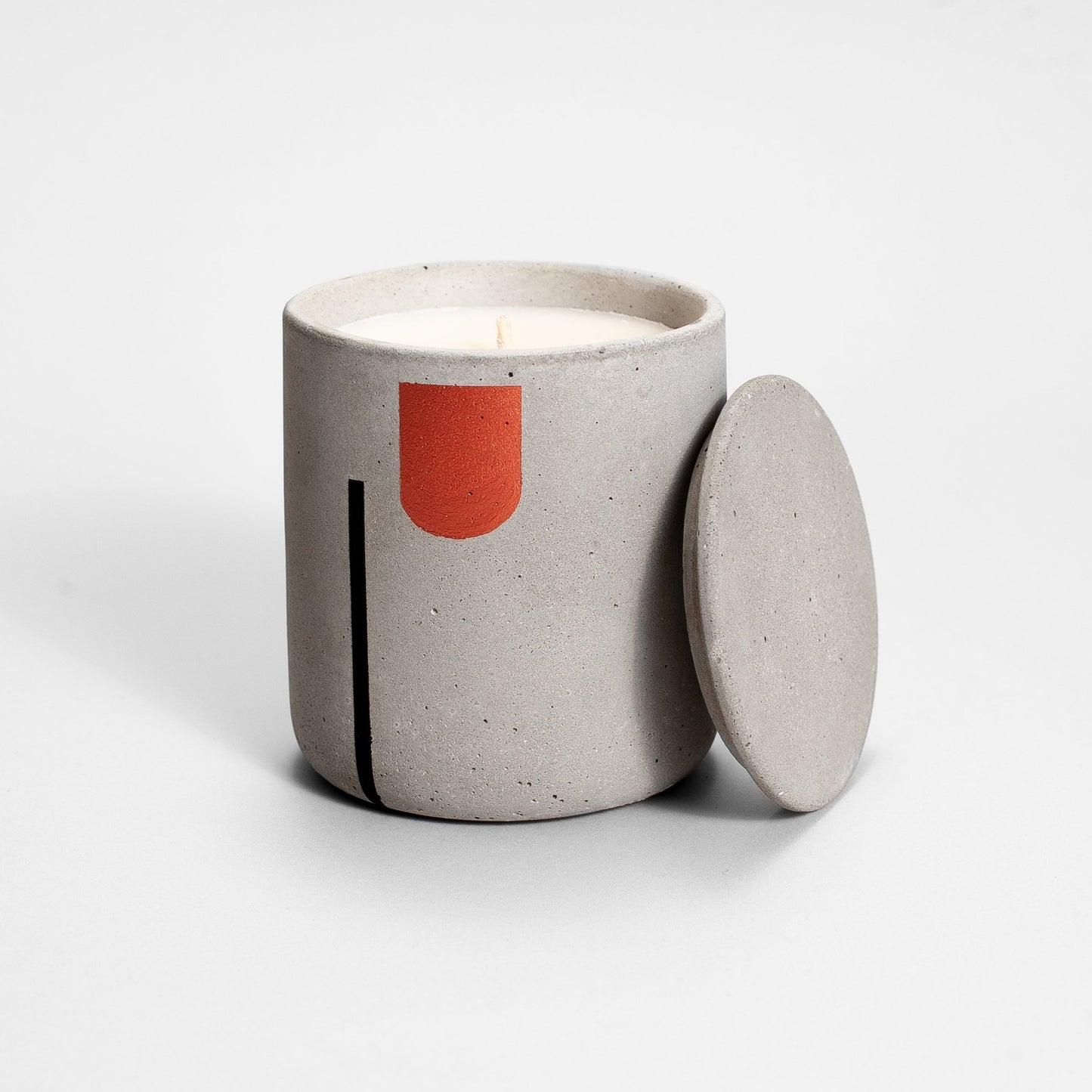 Medio candle kaars pot planter bloempot roze koper zwart