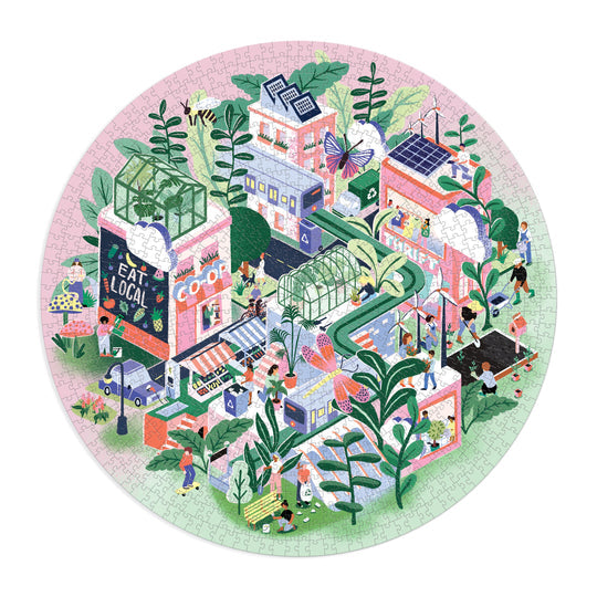Puzzel - Green City Round
