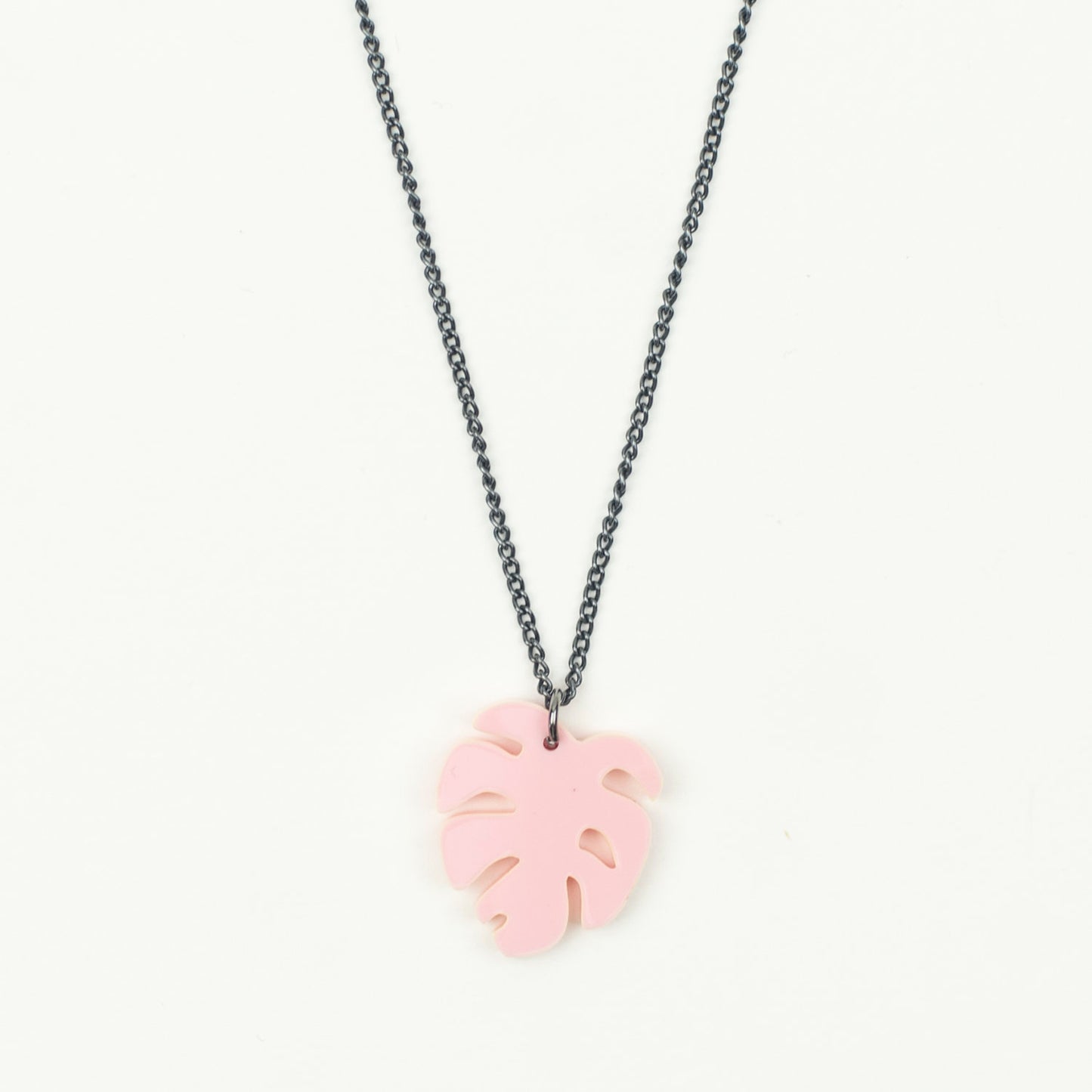 Monstera Ketting - Roze