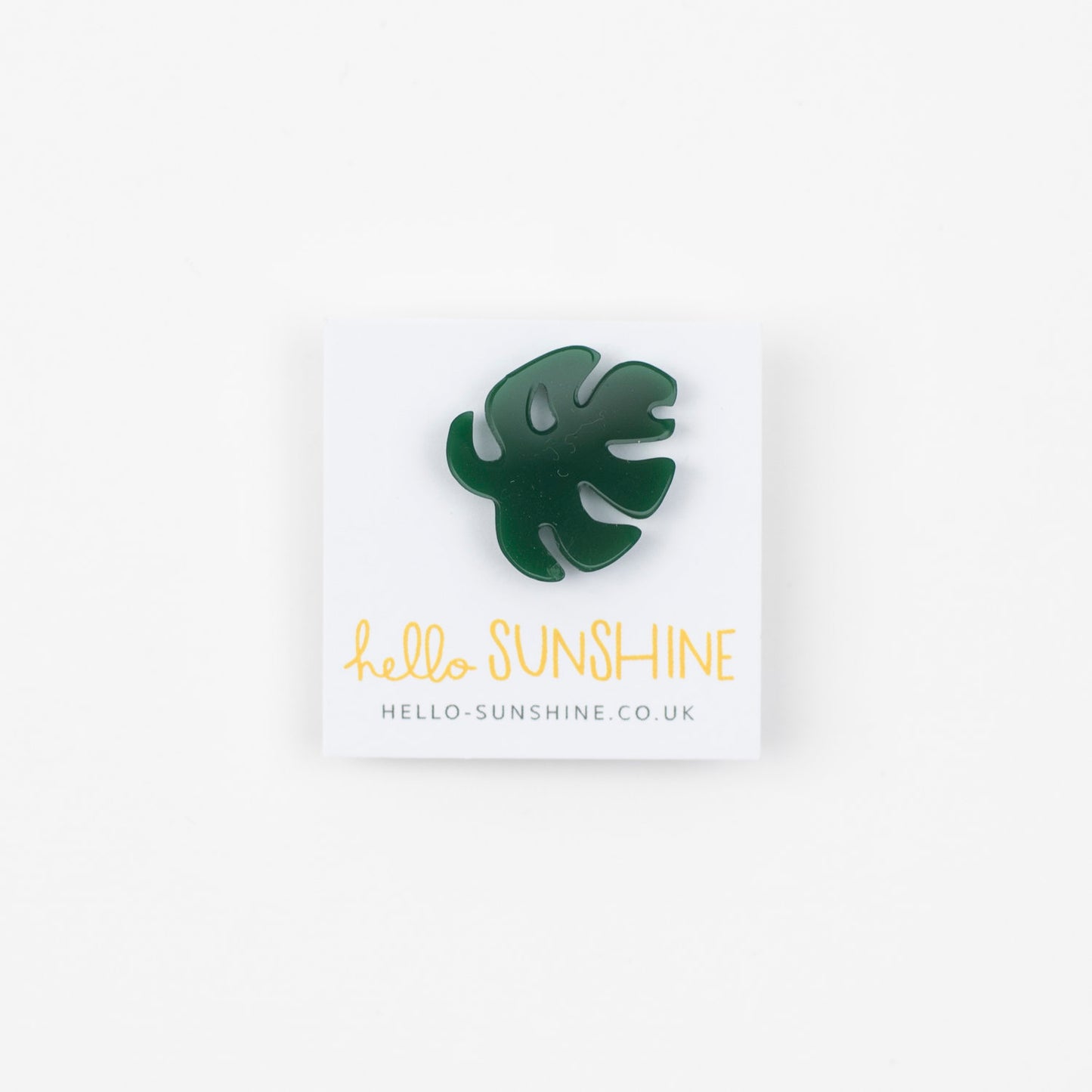 Monstera Pin - Groen