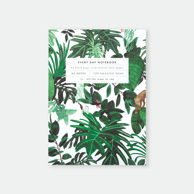Notitieboek A5 - Jungle