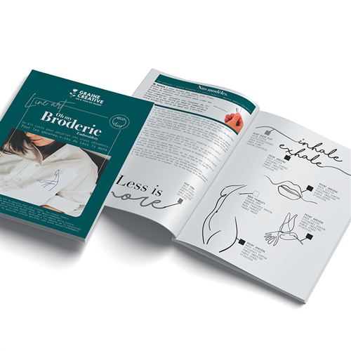 Embroidery Kit - Line Art