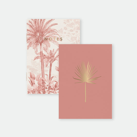 Notitieboekjes Duo - Pink Forest