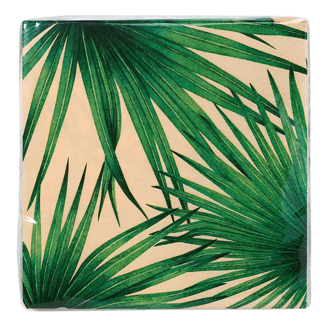 Servetten - Tropical Palm Roze 