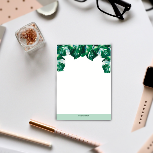 Notitieblokje - Monstera Variegata A6