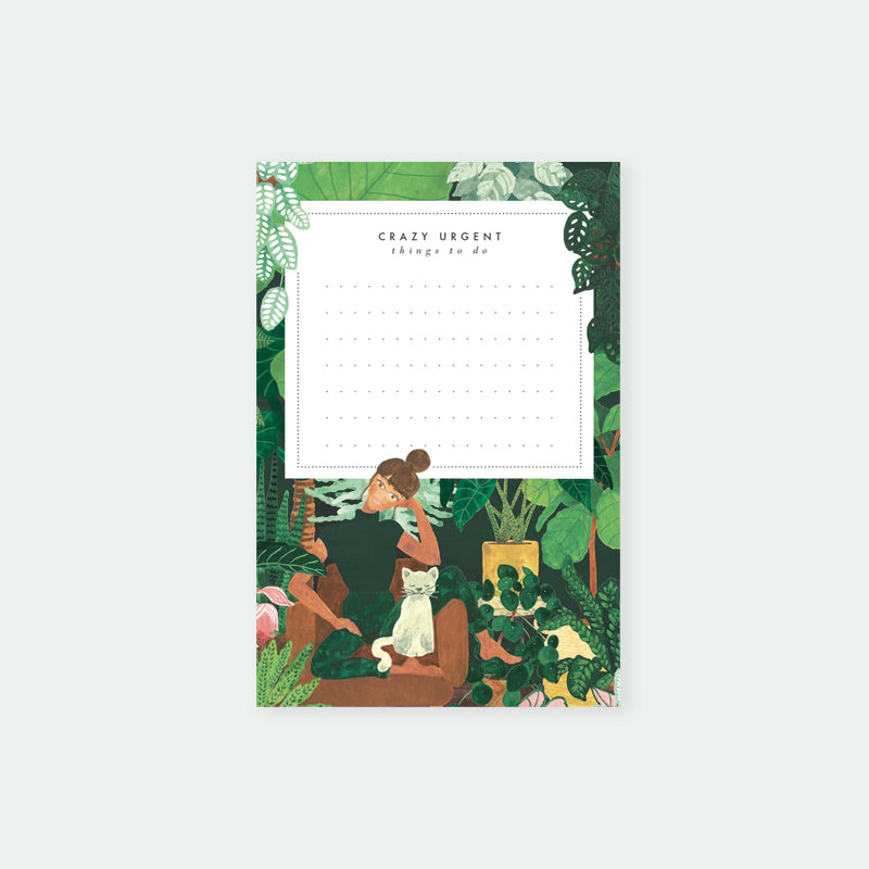 Notepad - Plant Addict Lady
