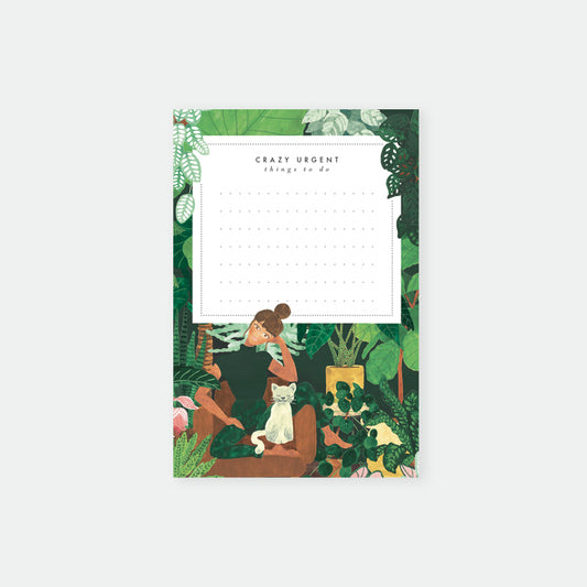 Notitieblok - Plant Addict Lady