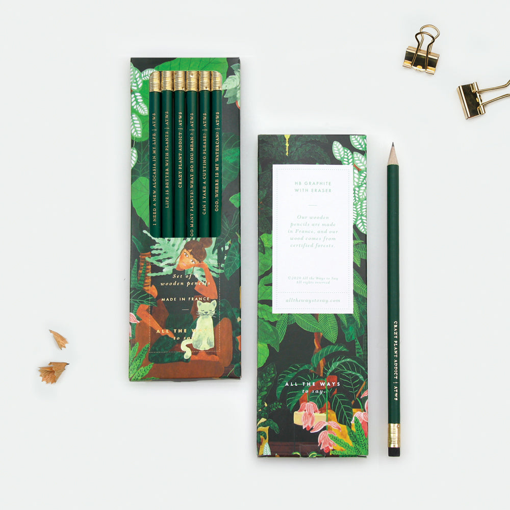 Potloden Set - Plant Addict