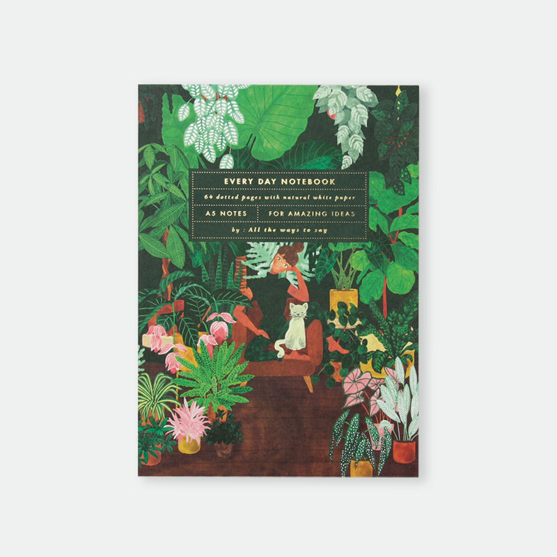 Notitieboek A5 - Plant Addict Lady