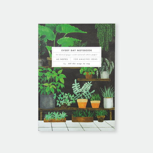 Notitieboek A5 - Plant Shop