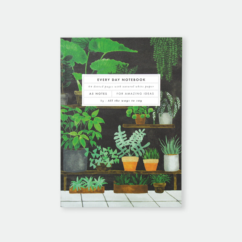 Notebook A5 - Plant Shop