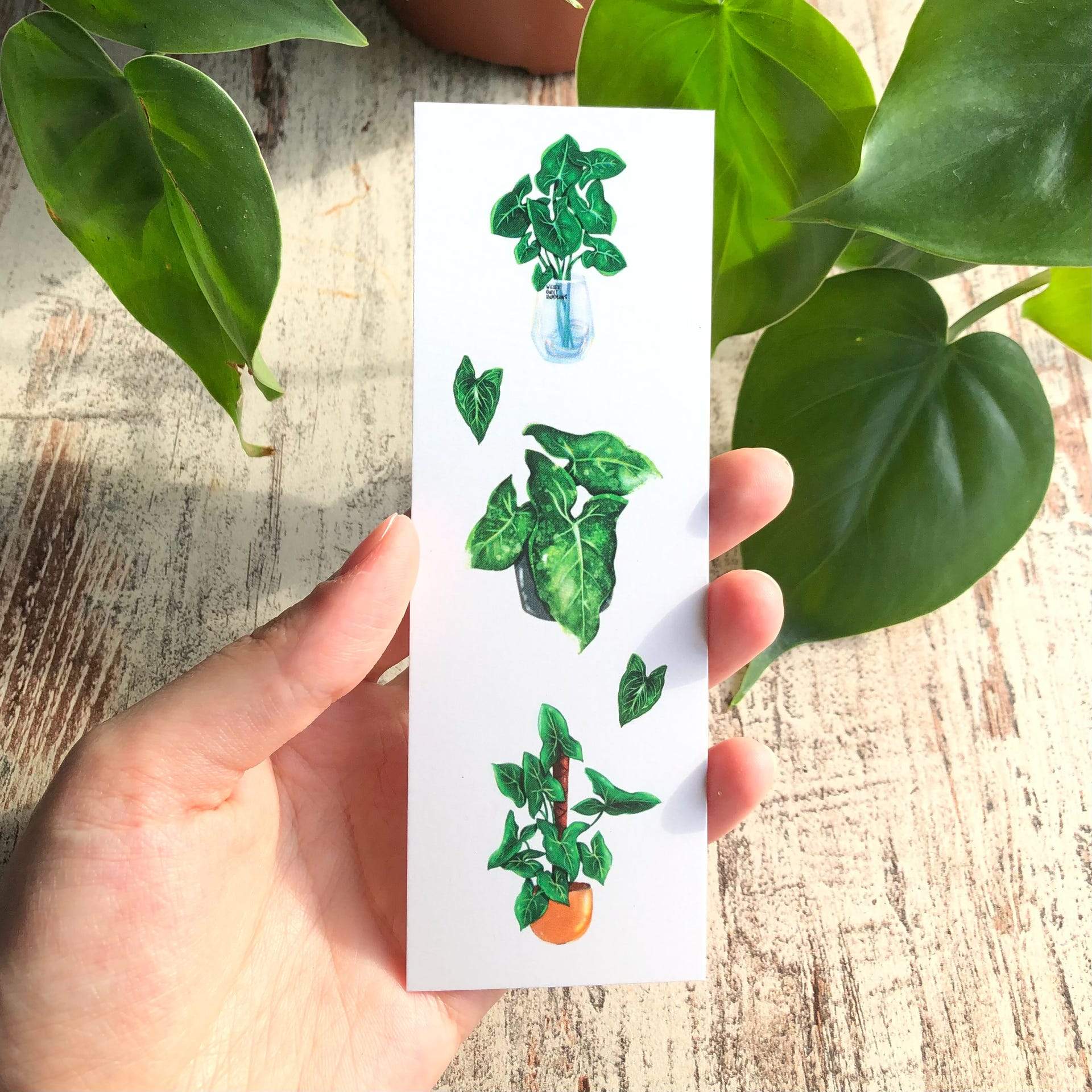 bookmark plantlover jungle