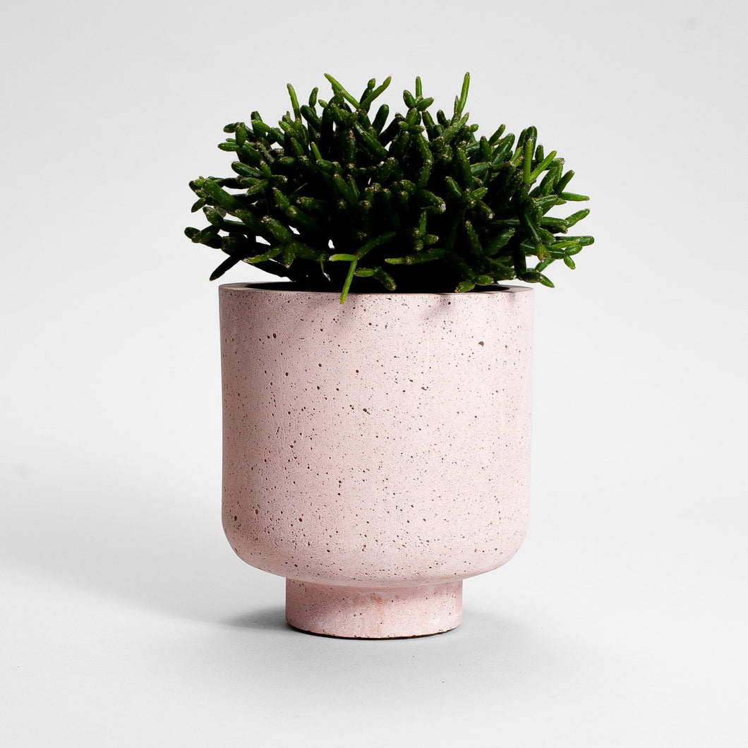 Campio pot planter kaars pot bloempot beton roze pink concrete