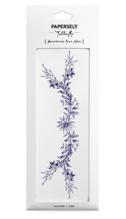 Tattoo - Rozen en Madeliefjes Ketting