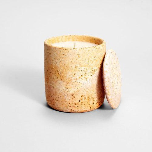 Medio Candle/Pot - Rusted Pink