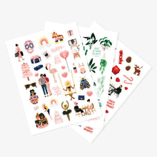 Load image into Gallery viewer, Sticker Sheets - Pink Green Red
