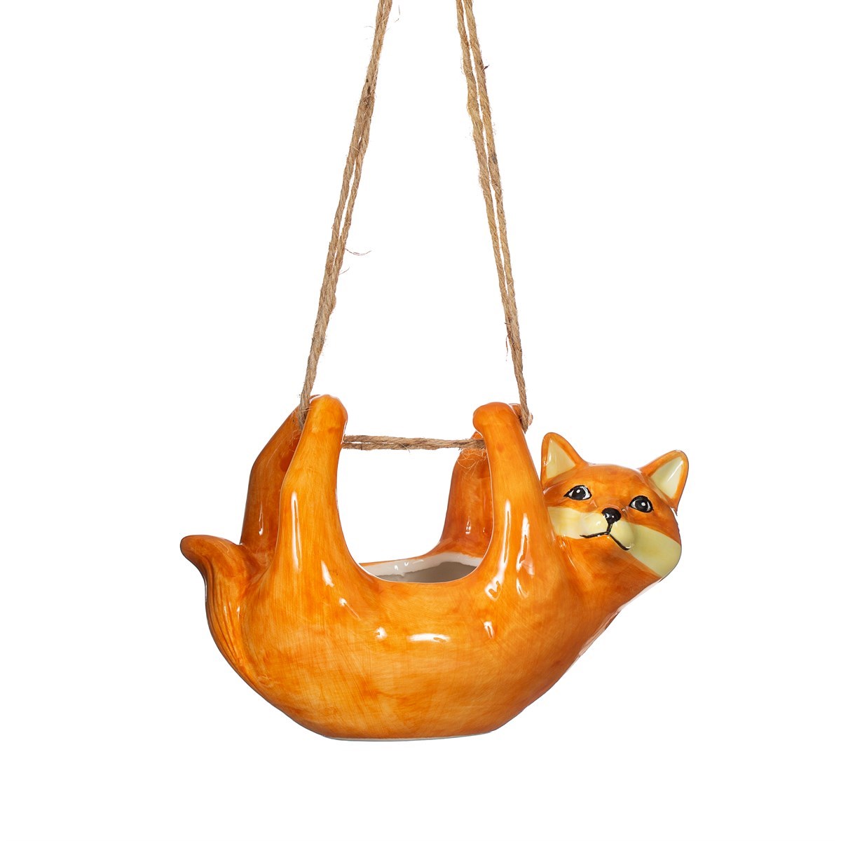 Fox Hanging Planter