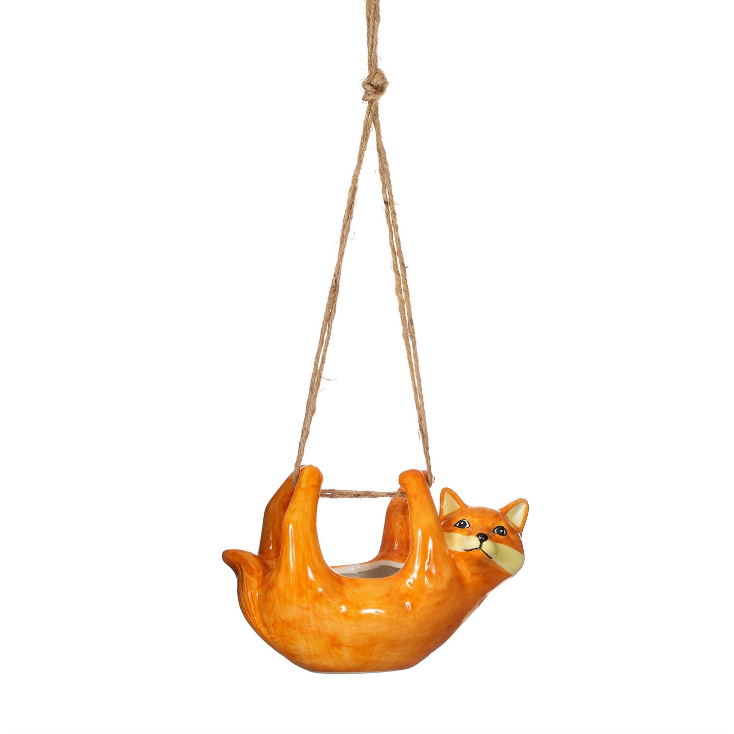 Fox Hanging Planter