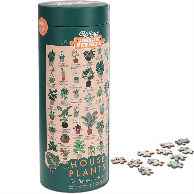 house plants jigsaw puzzle Puzzle - Ridley's House Plants | Ridley's Games