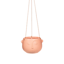 Load image into Gallery viewer, Pink Face Hanging Planter
