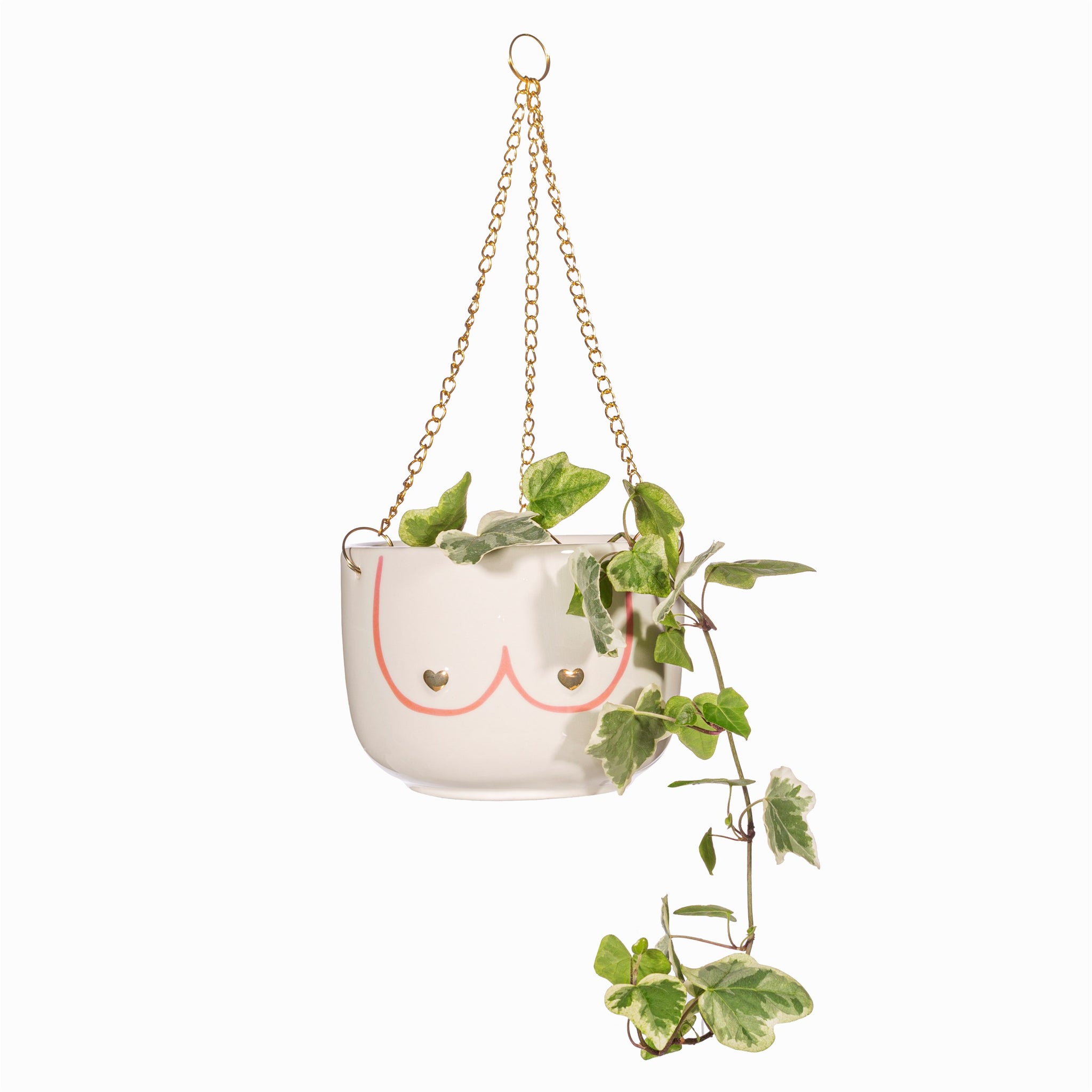 Girl Power Boobies Hanging Planter | Sass&Belle | FoliFolia